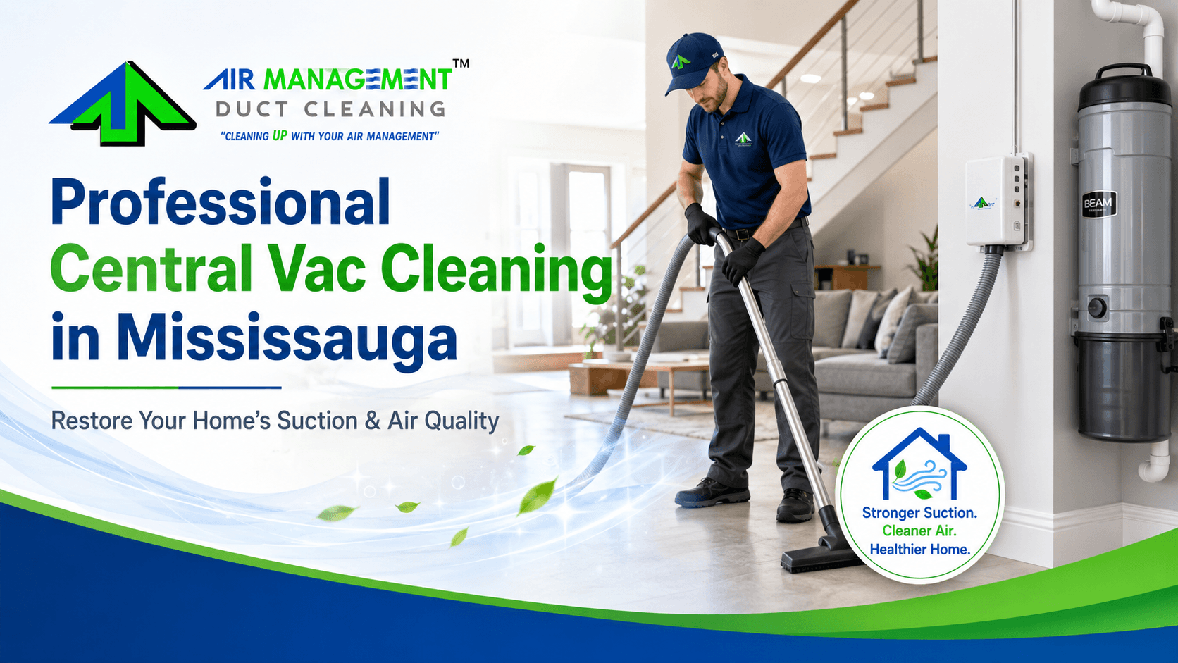 Central Vac Cleaning in Mississauga